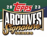 2023 Topps Archives Signature Series Baseball Current Player