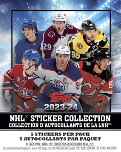 2023/24 Topps NHL Stickers Packs - Album