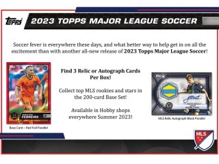 2023 Topps MLS Soccer - Boite