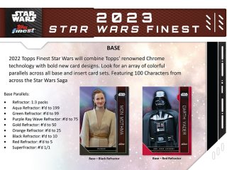 2023 Topps Finest Star Wars - Master Box