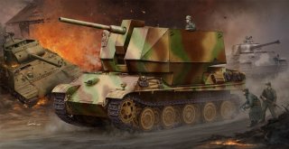 Trumpeter Flakpanther w 8.8cm Flak 36/37 1/35