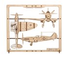 Ugears - Fighter Aircraft 2.5D Puzzle