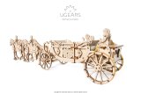Ugears - La Diligence/Stagecoach 1/18