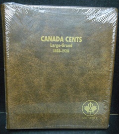 Album Unimaster Pour Les 1 Cents Canadien 1858-1920