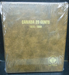 Album Unimaster Pour Les 25 Cents Canadien 1870-1999