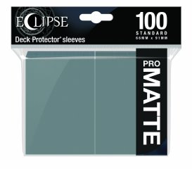 Up Deck Protector Eclipse Smoke Grey Matte 100Ct / Étuis Protectrices Eclipse Gris Mat