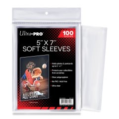 5 X 7 - Sleeves (100/Pack)