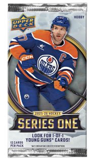 2025/26 Upper Deck Hockey Series 1 Hobby - Paquets
