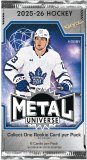 2025/26 Ud Skybox Metal Universe Hobby - Paquets