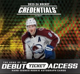 2025/26 UD Credentials Hockey Hobby - Boite