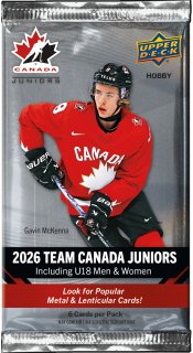 2026 Ud Team Canada Juniors Hobby - Paquets