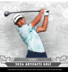 2026 Ud Artifacts Golf Hobby - Boite