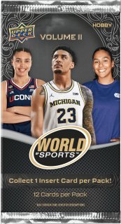 2026 Upper Deck World Of Sports Volume 2 Hobby Pack