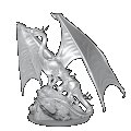 D&D Unpainted Minis Wave 17: Young Emerald Dragon