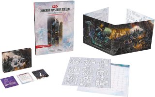 D&D Rpg Dungeon Master's Screen Dungeon 